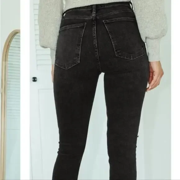 Agolde Nico High Rise Slim Fit Sz 23 NWTS